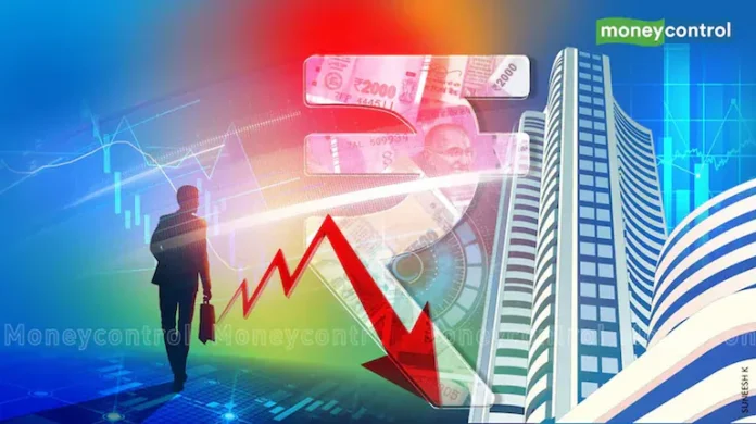 आज शेयर बाजार में सेंसेक्स और निफ्टी दोनों में दूसरे दिन भी जारी रही गिरावट